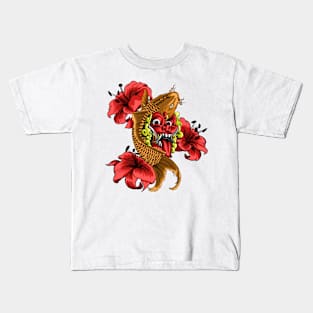 koi with barong mask Kids T-Shirt